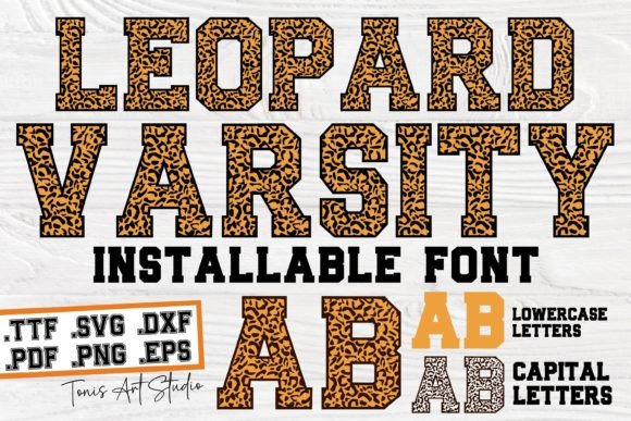 Ab Leopard Varsity: A Bold, Playful Display Font for Real Branding Work