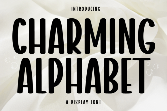 Charming Alphabet: A Clean Display Font for Digital Clarity