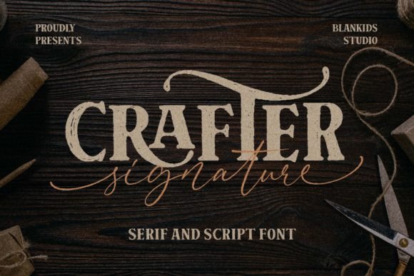 Crafter Signature: A Display Font That Builds Trust and Character