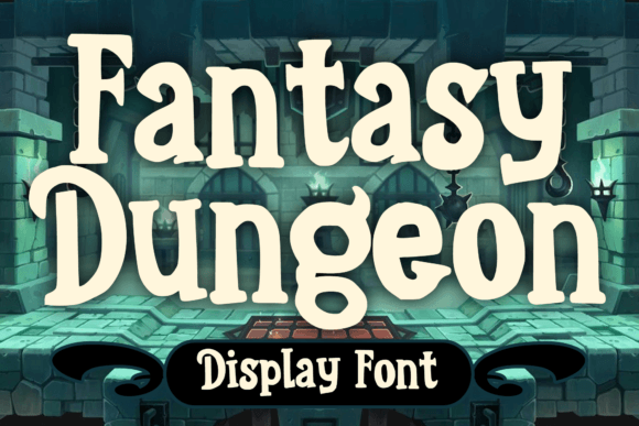 Fantasy Dungeon: A Display Font That Makes Your Campaign Instantly Recognizable
