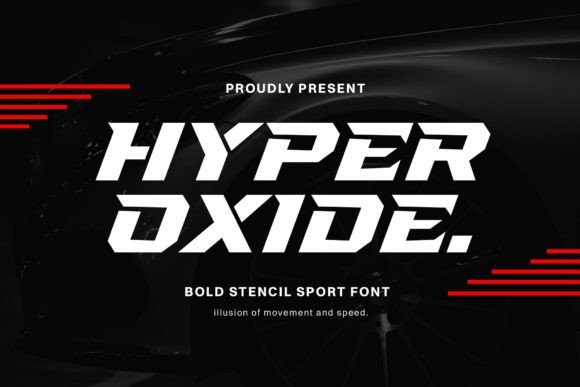 Hyper Oxide: A Bold Display Font for Modern Web Design