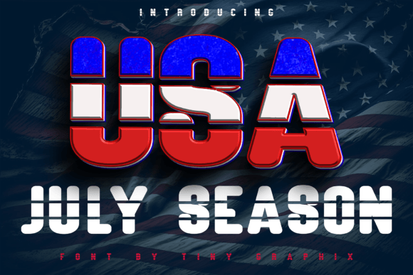 July Season Font: Bold, Vibrant & Scroll-Stopping