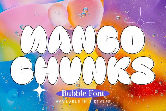 Mango Chunks: A Playful Display Font That Pops on the Web