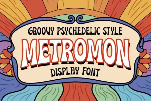 Metromon: A Vibrant 80s-Inspired Display Font for Digital Brands