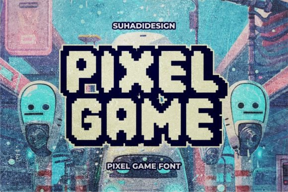 Pixel Game: A Display Font for Editorial Playfulness and Precision