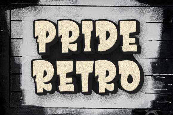 Pride Retro: A Friendly Display Font That Elevates Real Small Business Branding