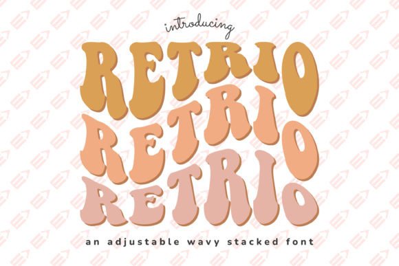 Retrio: A Retro Display Font That Pops on Every Screen