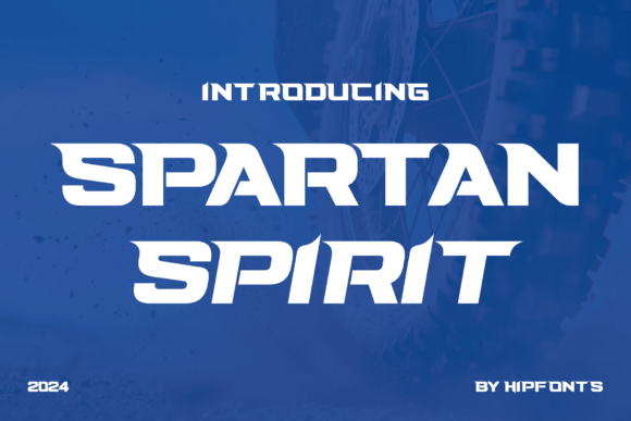 Spartan Spirit Font: Bold & Ready for Your Handmade Goods