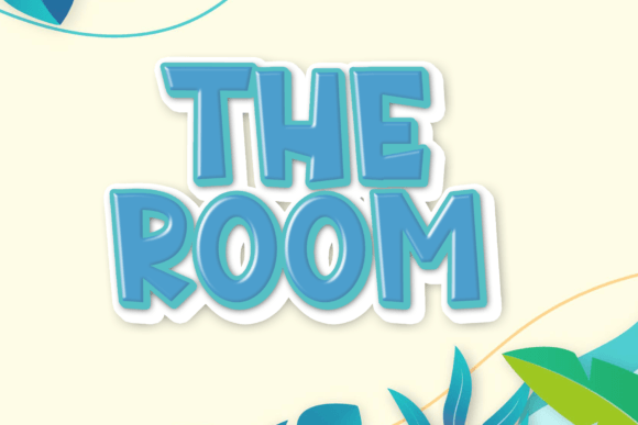 The Room Display Font for Warm, Playful Web Headlines