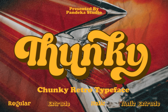 Thunky: A Display Font That Adds Warmth to Campaign Headlines