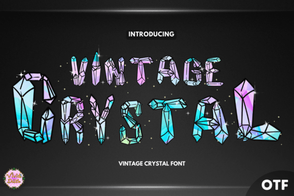 Vintage Crystal Font: Elegant Display Type for Scroll-Stopping Campaigns
